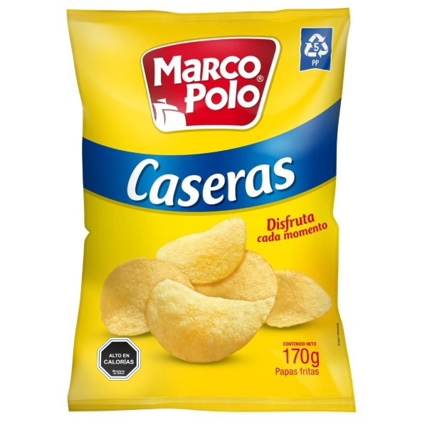 Marco Polo • Papas Lisas Caseras 170g
