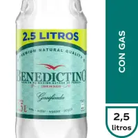 Benedictino • Agua gasificada 2,5L