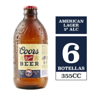 Coors • Cerveza Lager